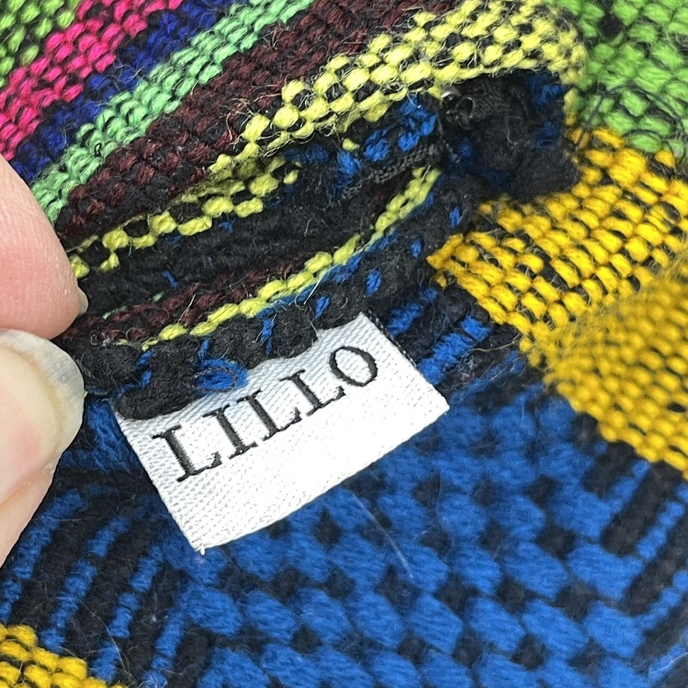 JAMAICA RASTA STYLE‎ Mexican Backpack Boho Colorful Woven Baja Bag Aztec - Picture 6 of 11